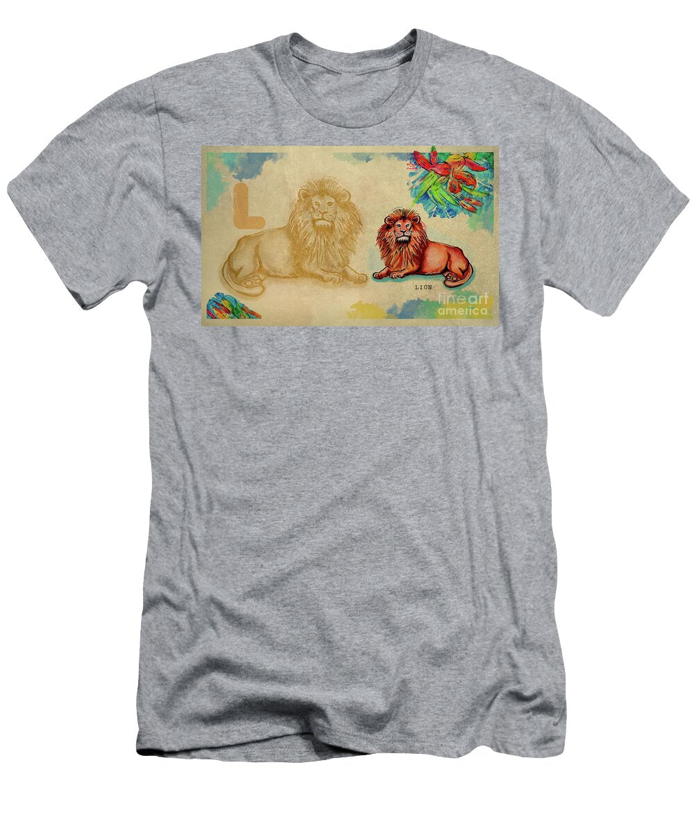 English Alphabet Lion Ariadna De Raadt T-Shirt