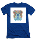 English Bulldog or British Bulldog Head Front View Pointillist Impressionist Pop Art Style Aloysius Patrimonio T-Shirt