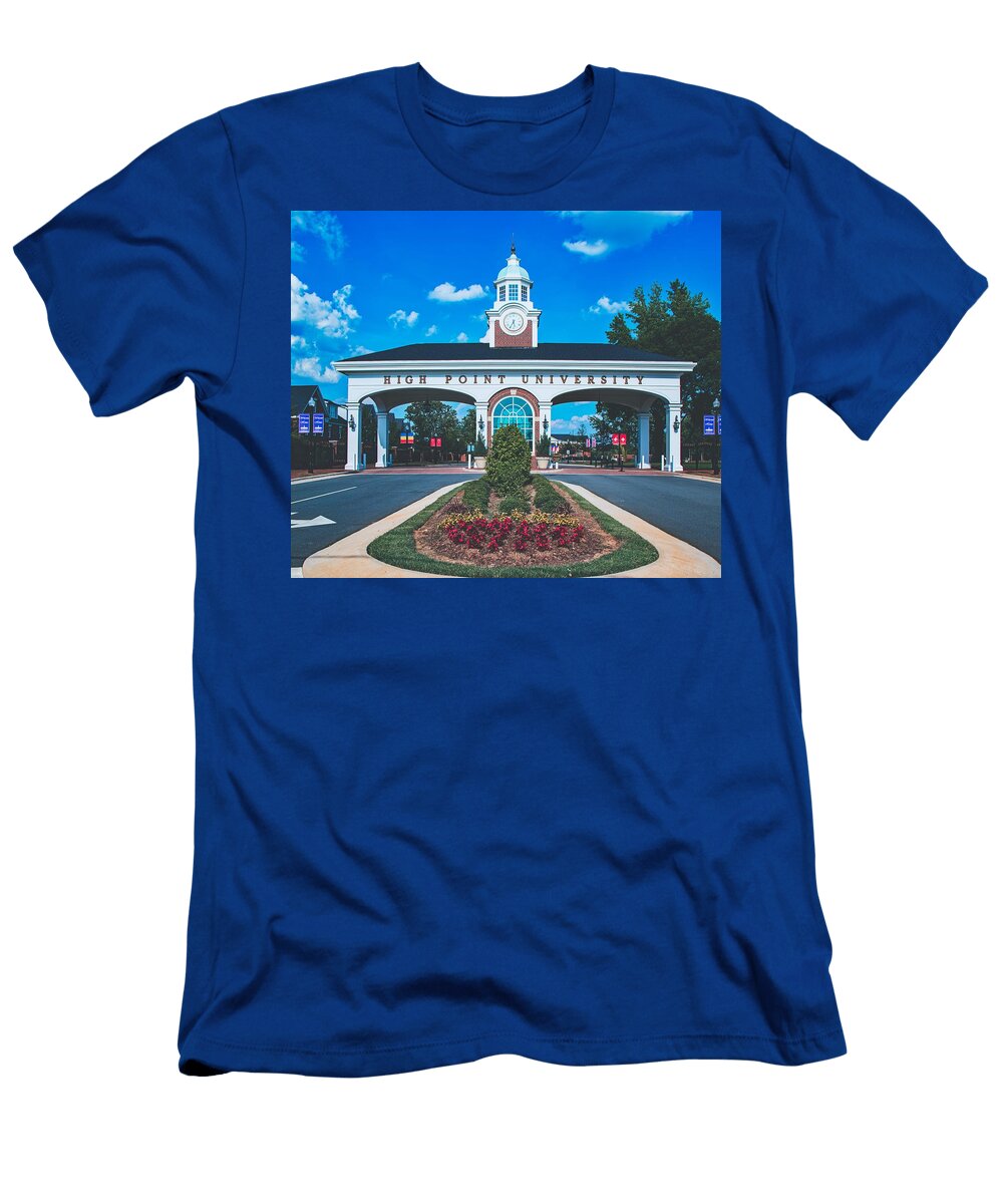 Entryway to High Point University Library of Congress T-Shirt