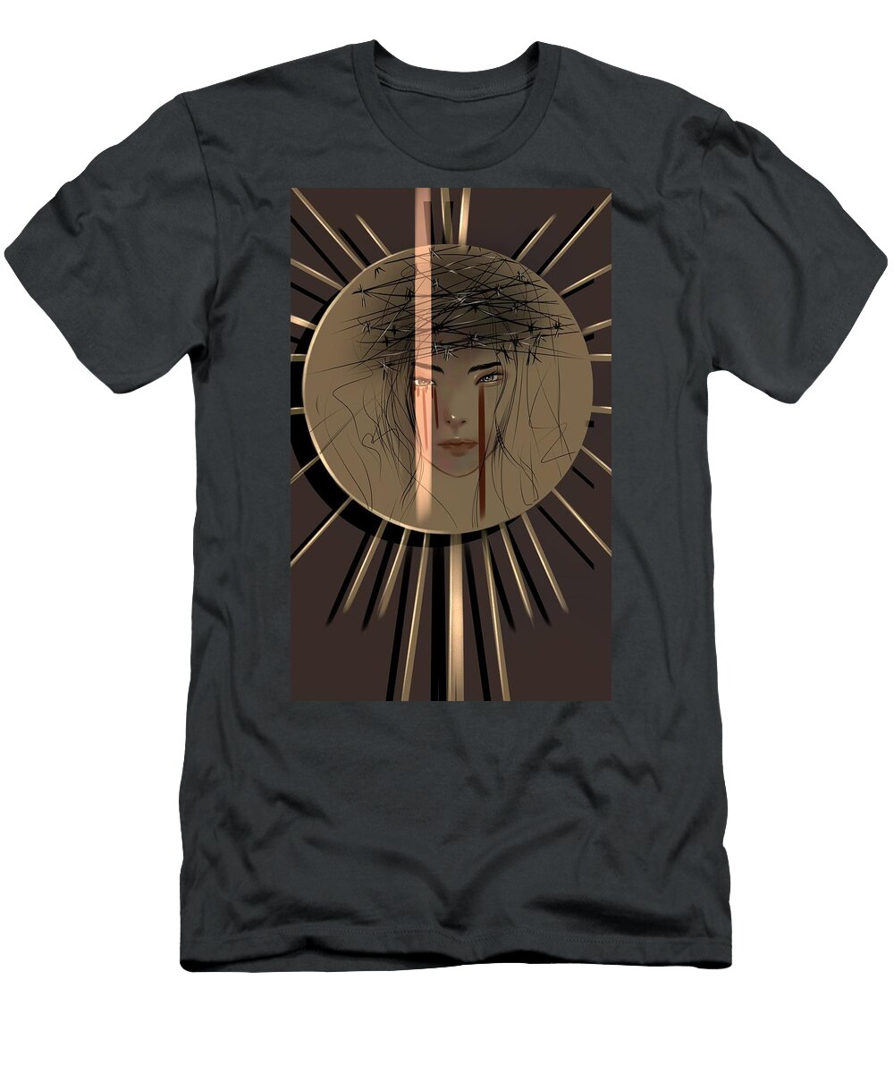 Enxiety Ilustration Ai Aida T-Shirt