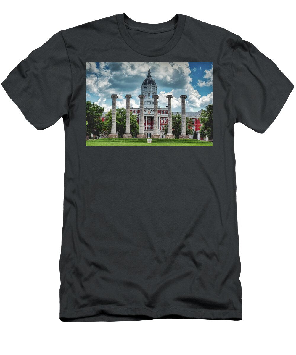 Evening Comes to the Quadrangle University of Missouri Mountain Dreams T-Shirt