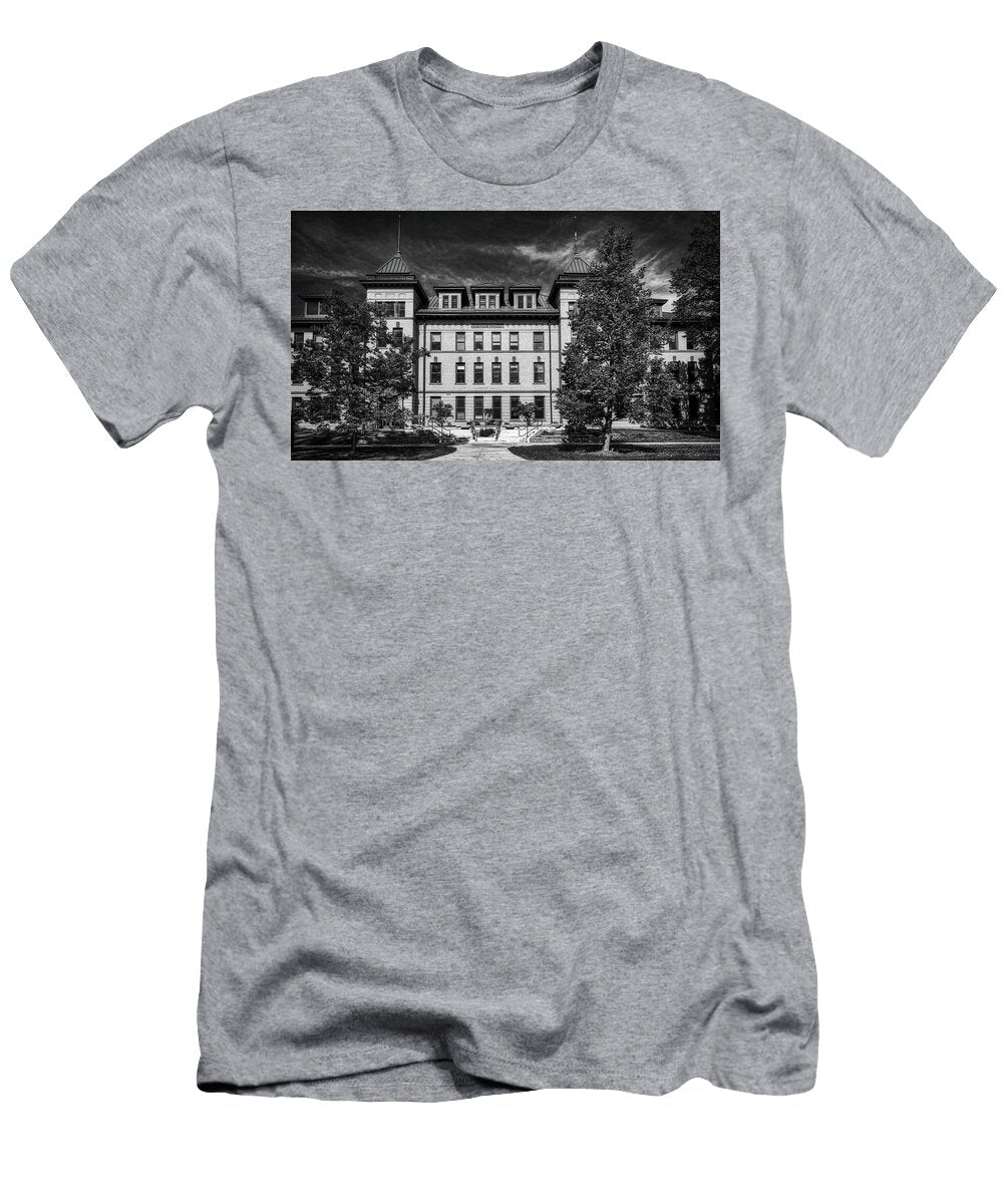 Evening on Campus North Dakota State University Mountain Dreams T-Shirt