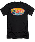 Faded Vintage Retro Surf Style Ucsb Design Graphic Deluxe Chimp T-Shirt