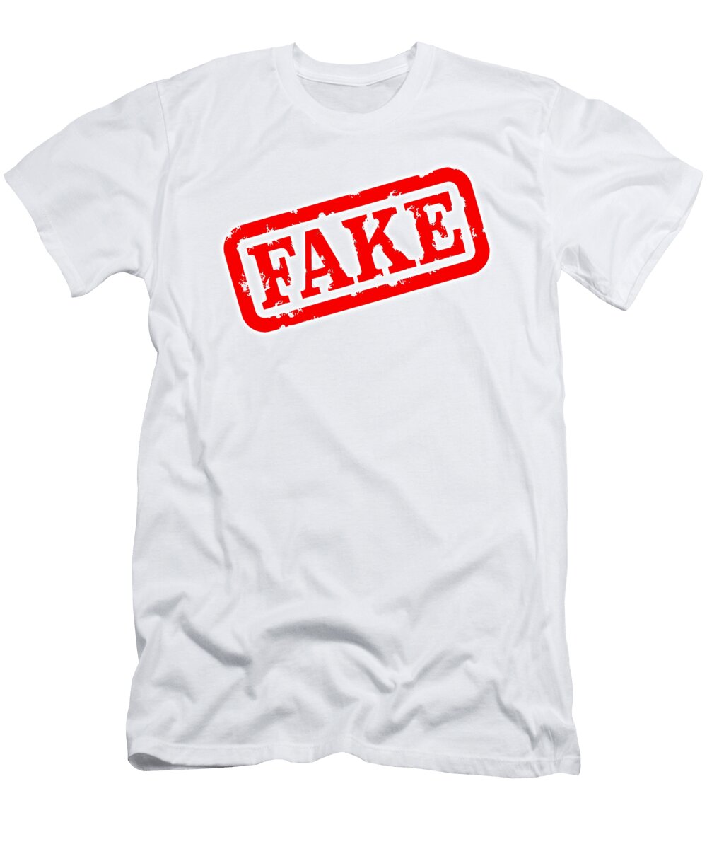 Fake Bold Red Stencil Stamp Tom Hill T-Shirt