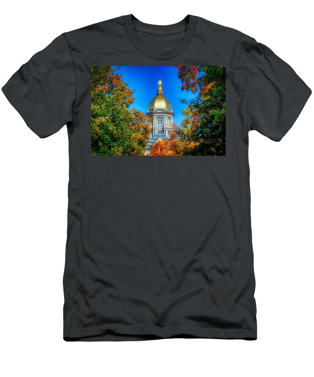 Fall Colors Surrounding the Golden Dome Mountain Dreams T-Shirt