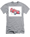 Faranda Formula Junior Classic Racecar Ink Drawing and Watercolo Frank Ramspott T-Shirt