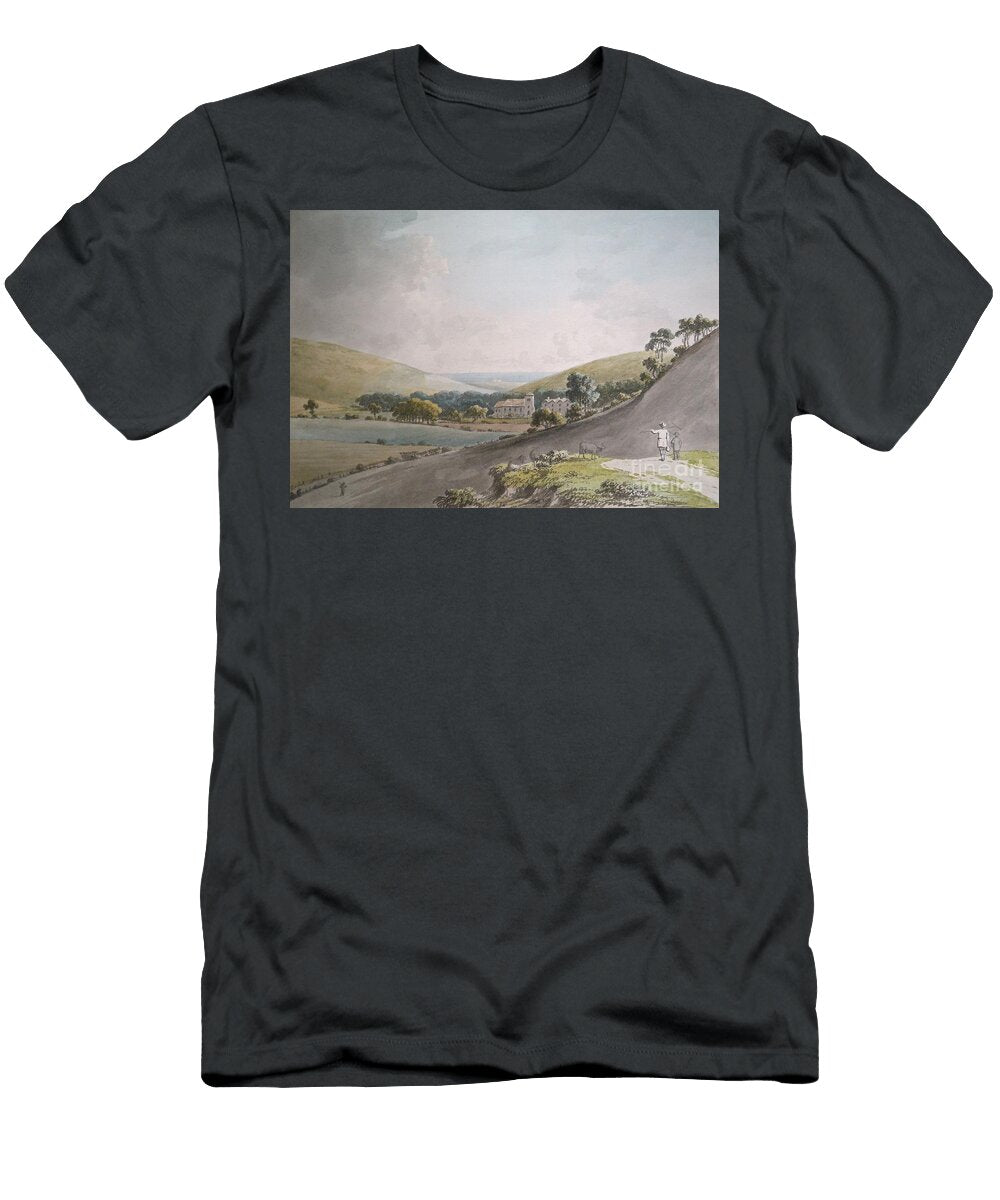 Farmers Approaching St Peters Church Anthony Devis T-Shirt