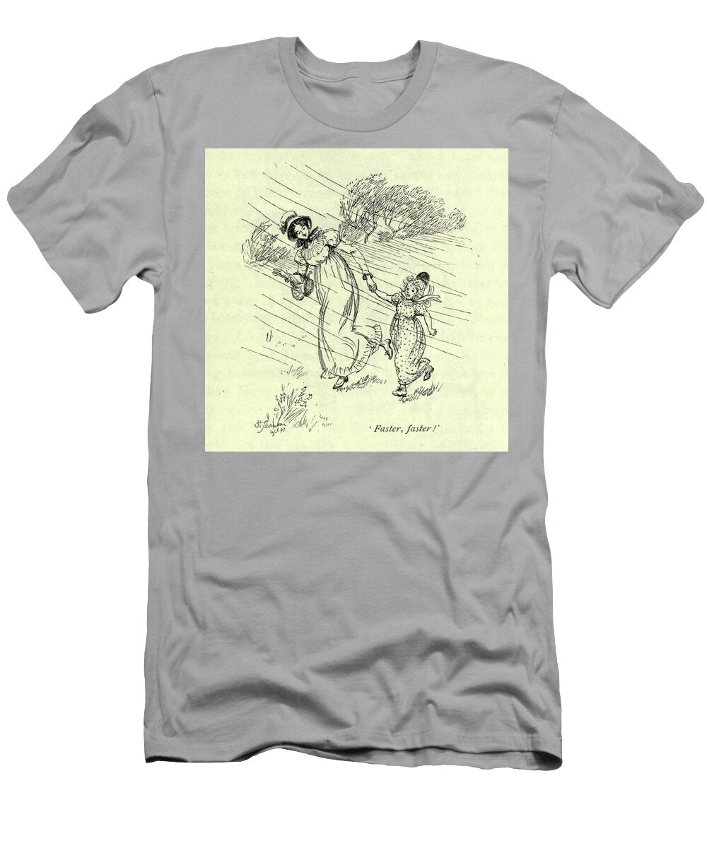 Faster Faster L5 Historic Illustrations T-Shirt