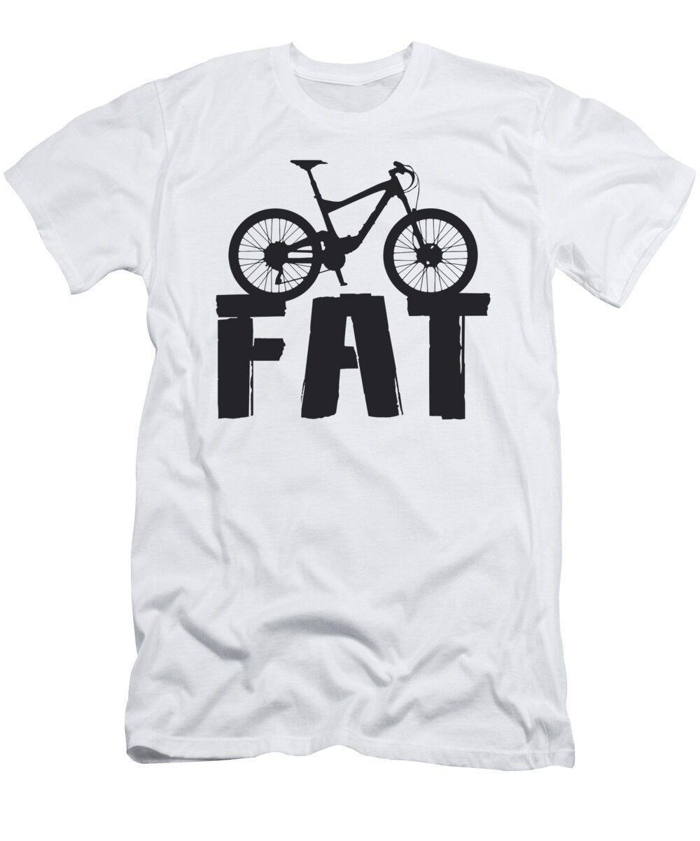 Fat Bike Fat Mountain Bike Biker Biking Love Ride Tshirtconcepts Marvin Poppe T-Shirt