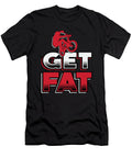 Fat Bike Get Fat Mountain Bike Biker Biking Funny Tshirtconcepts Marvin Poppe T-Shirt
