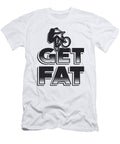 Fat Bike Get Fat Mountain Bike Biker Biking Lover Tshirtconcepts Marvin Poppe T-Shirt