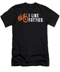 Fat Bike I Like Fatties Biker Biking Retro Funny Tshirtconcepts Marvin Poppe T-Shirt