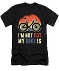 Fat Bike Im Not Fat My Bike Is Biker Biking Retro Tshirtconcepts Marvin Poppe T-Shirt