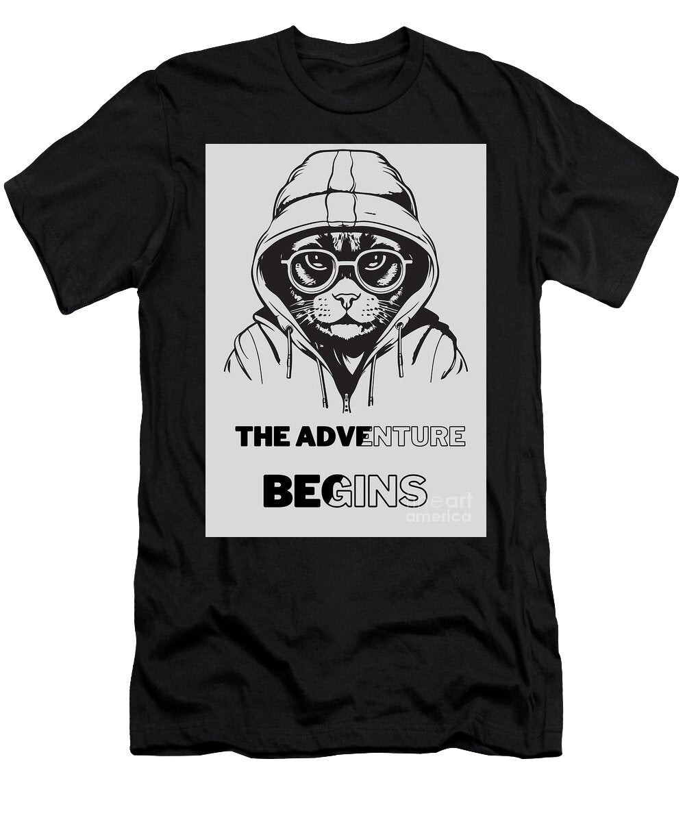 Feline Explorer First Quest Akai T-Shirt