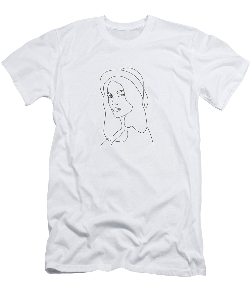 Female Face Lapassion Digitalarts T-Shirt