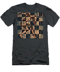 Feng Shui Survive Nude Woman Checkered 2 Metal Gold Tony Rubino T-Shirt