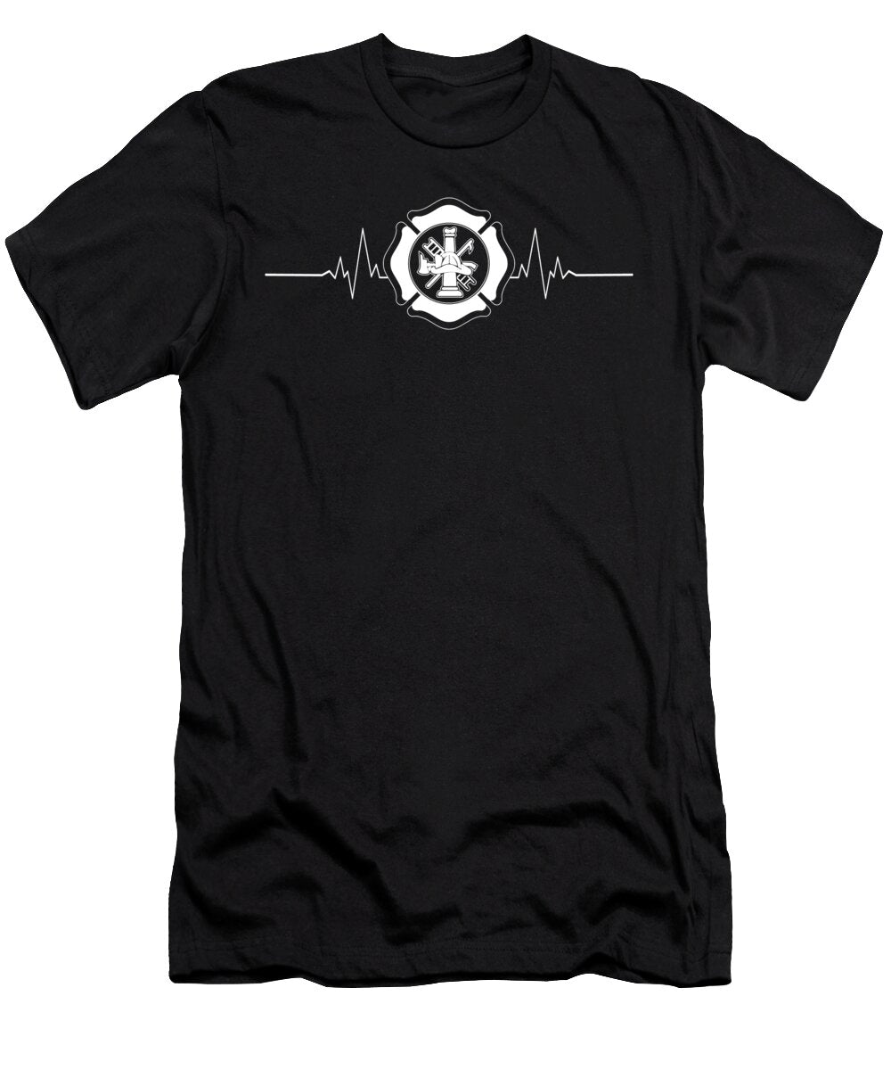 Fire Department Troop Volunteer Firefighter Gift Muc Designs T-Shirt