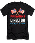 Fireworks Director I Run You Run Linda Anggraeni T-Shirt