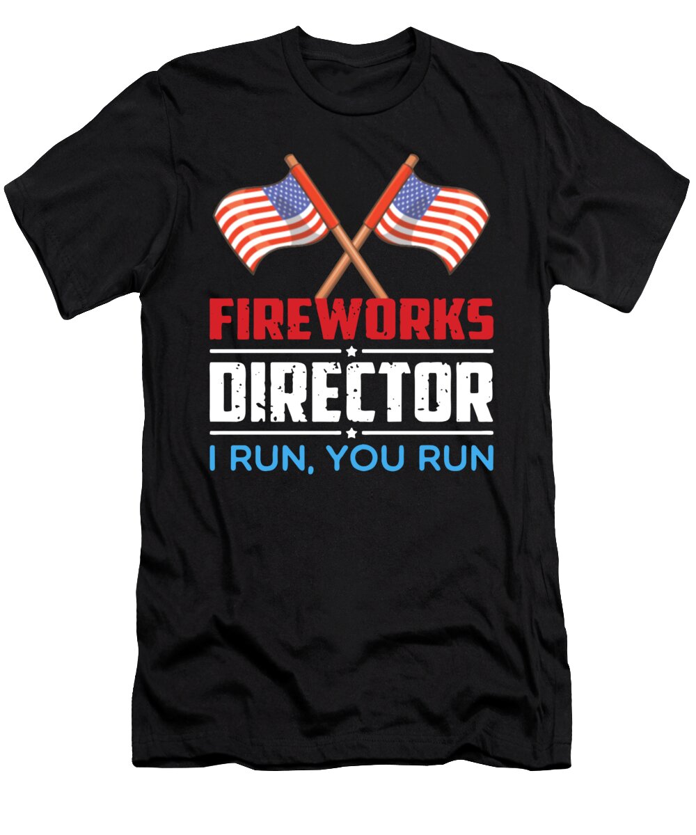 Fireworks Director I Run You Run Linda Anggraeni T-Shirt