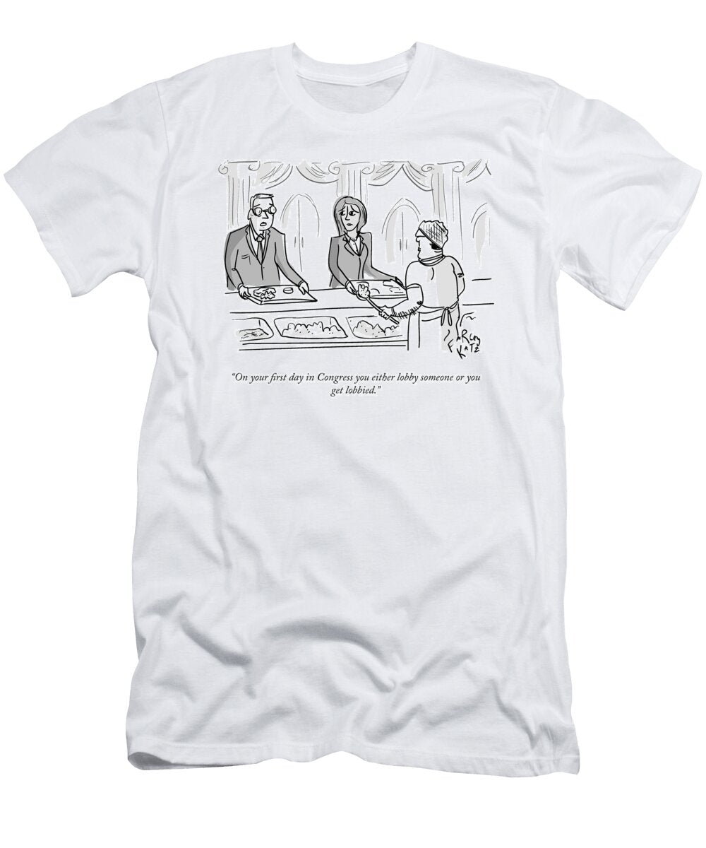First Day in Congress Farley Katz T-Shirt
