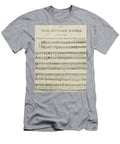 First Edition of the Sheet Music for the Star Spangled Banner American School T-Shirt