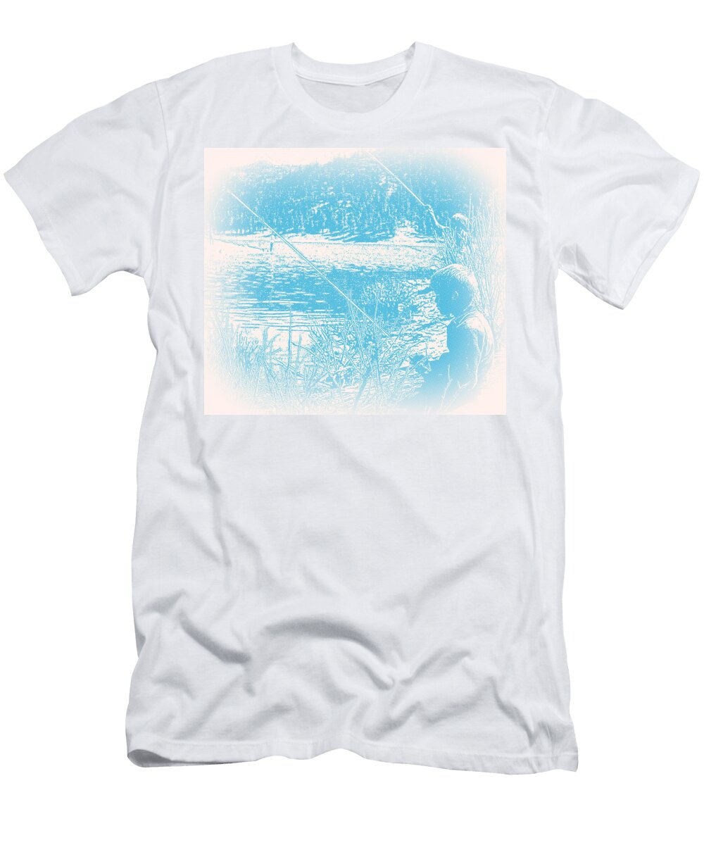 Fishing for Dinner Heavenly Heart Heirlooms T-Shirt
