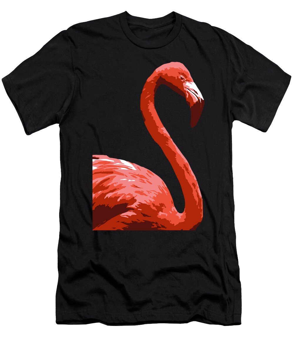 Flamingo Black Gryphon T-Shirt