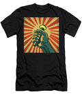 Flashlight and Fist Comic Book Art 30 Mad Paperairplanes T-Shirt