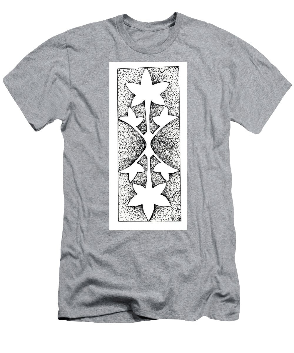 Floral Branch Leaf and Leafs Design R2 Historic Illustrations T-Shirt