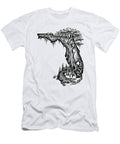 Florida Cypress Tree Alligator Fusion Joey Waves T-Shirt