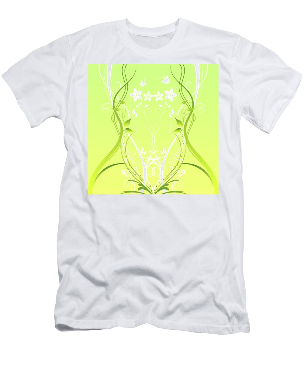 Flower Pattern 3 Mr Snif T-Shirt