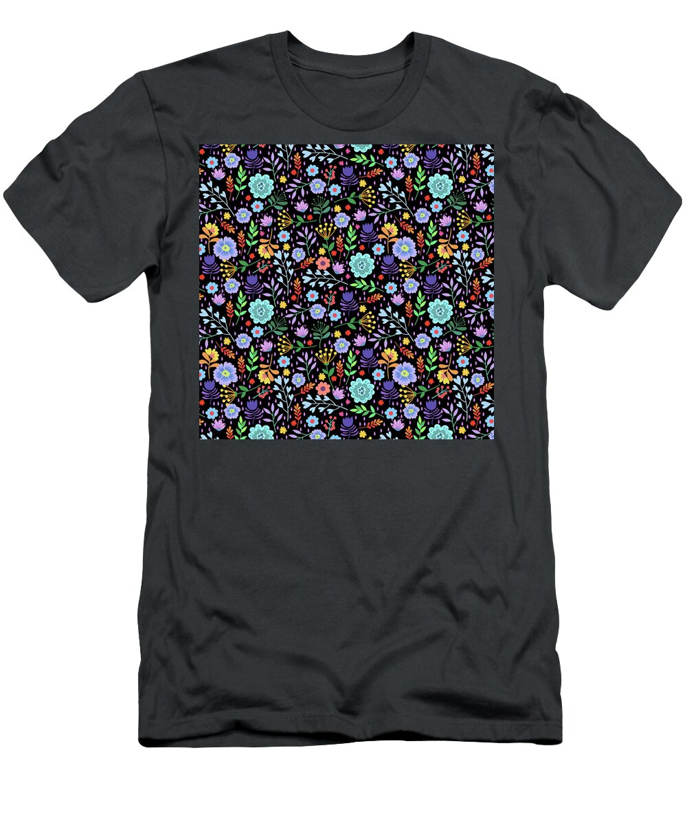 Flowerfield Black Mr Snif T-Shirt