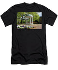 Flowers Around the Old Well on the Unc Campus Paul Hamilton T-Shirt