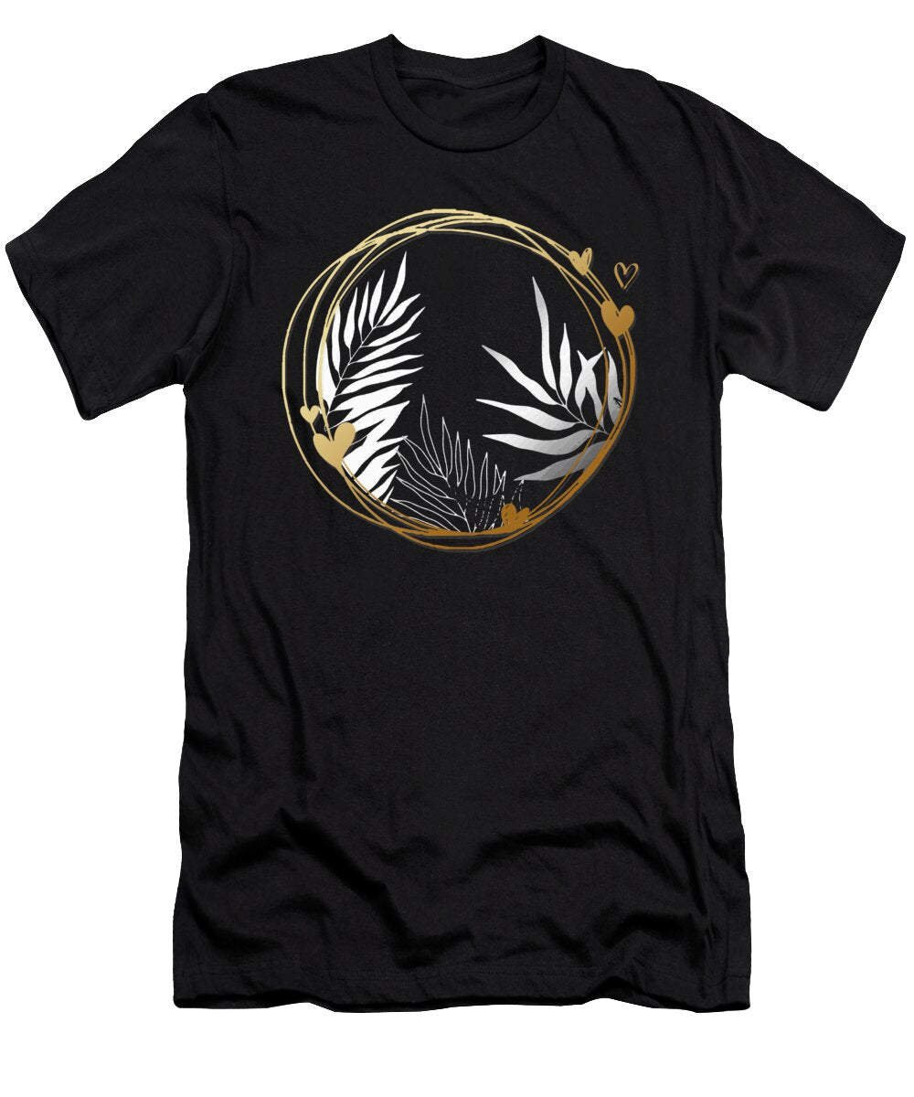 Flowers Floral Lineart Manuel Schmucker T-Shirt