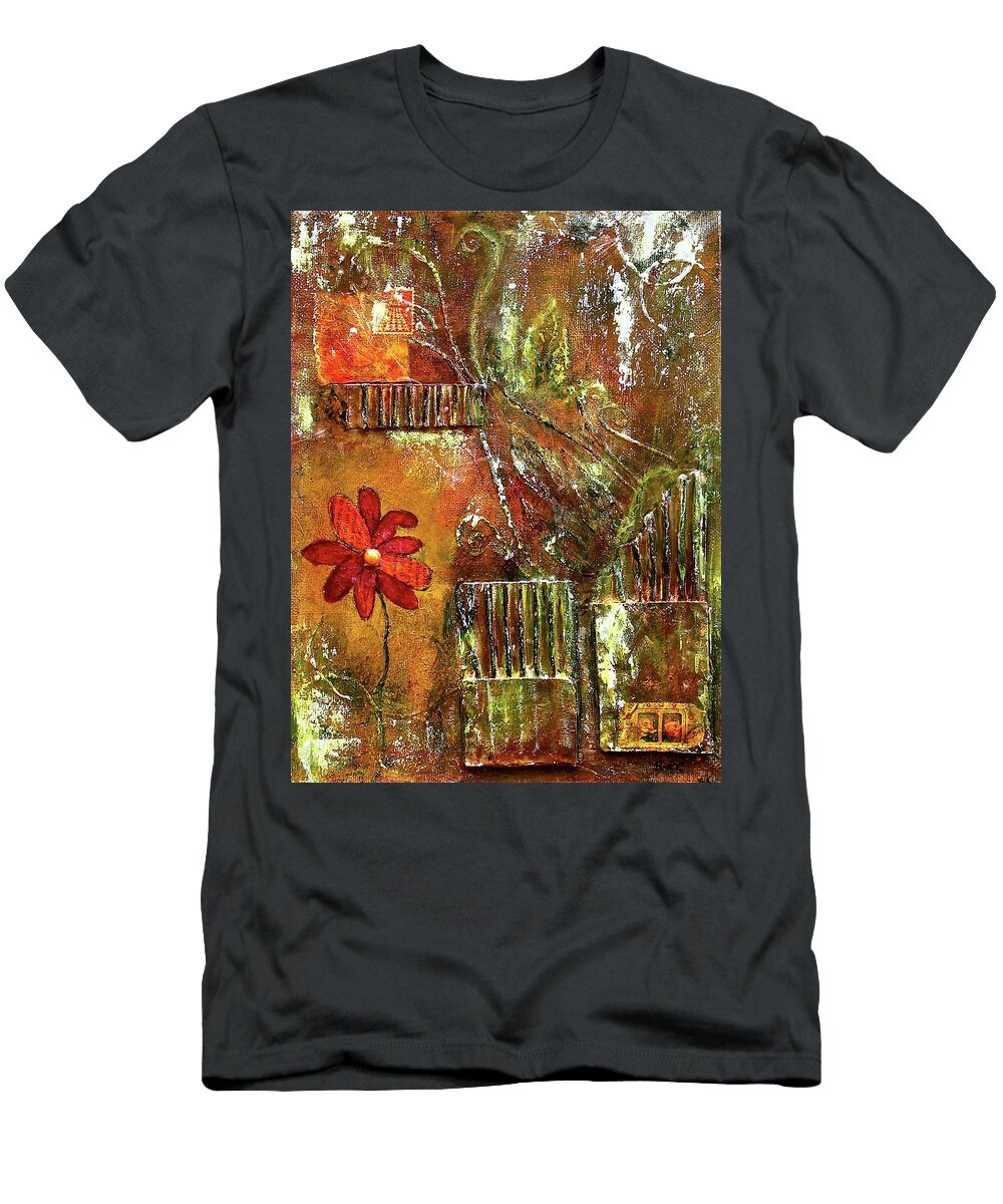 Flowers Grow Anywhere Bellesouth Studio T-Shirt