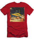 Flying Space Car on Mars Comic Book Panel 114 Mad Paperairplanes T-Shirt