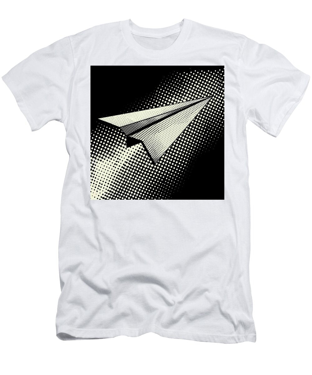 Folded Paper Airplane Comic Book Art 41 Mad Paperairplanes T-Shirt