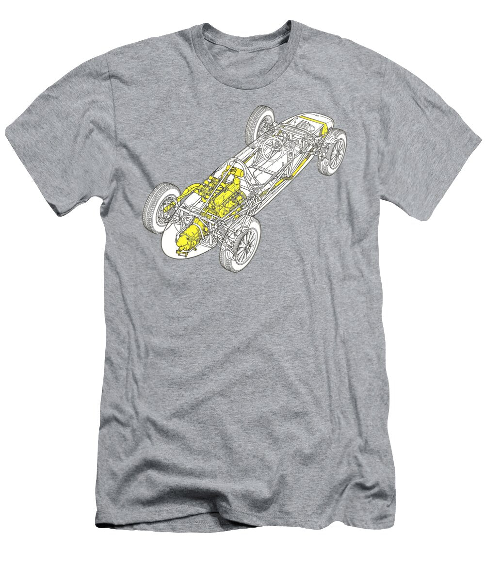 Formula Junior Dolphin International John Crosthwaite Race Car Vladyslav Shapovalenko T-Shirt