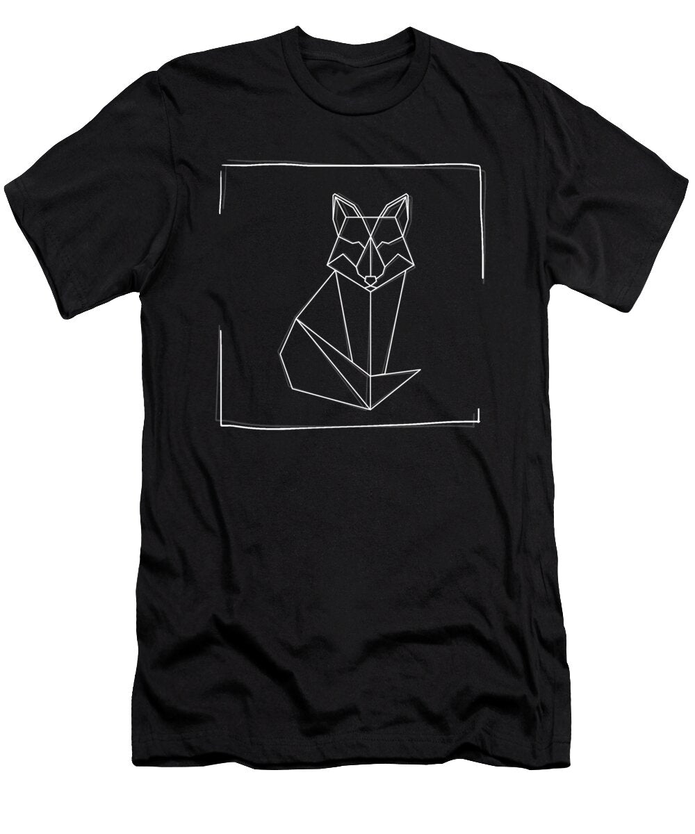 Fox Lineart Manuel Schmucker T-Shirt