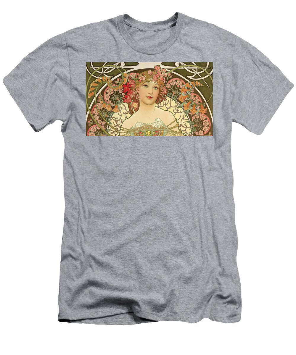 Frau Jugendstil Kunst Art Nouveau 3 Tony Rubino T-Shirt