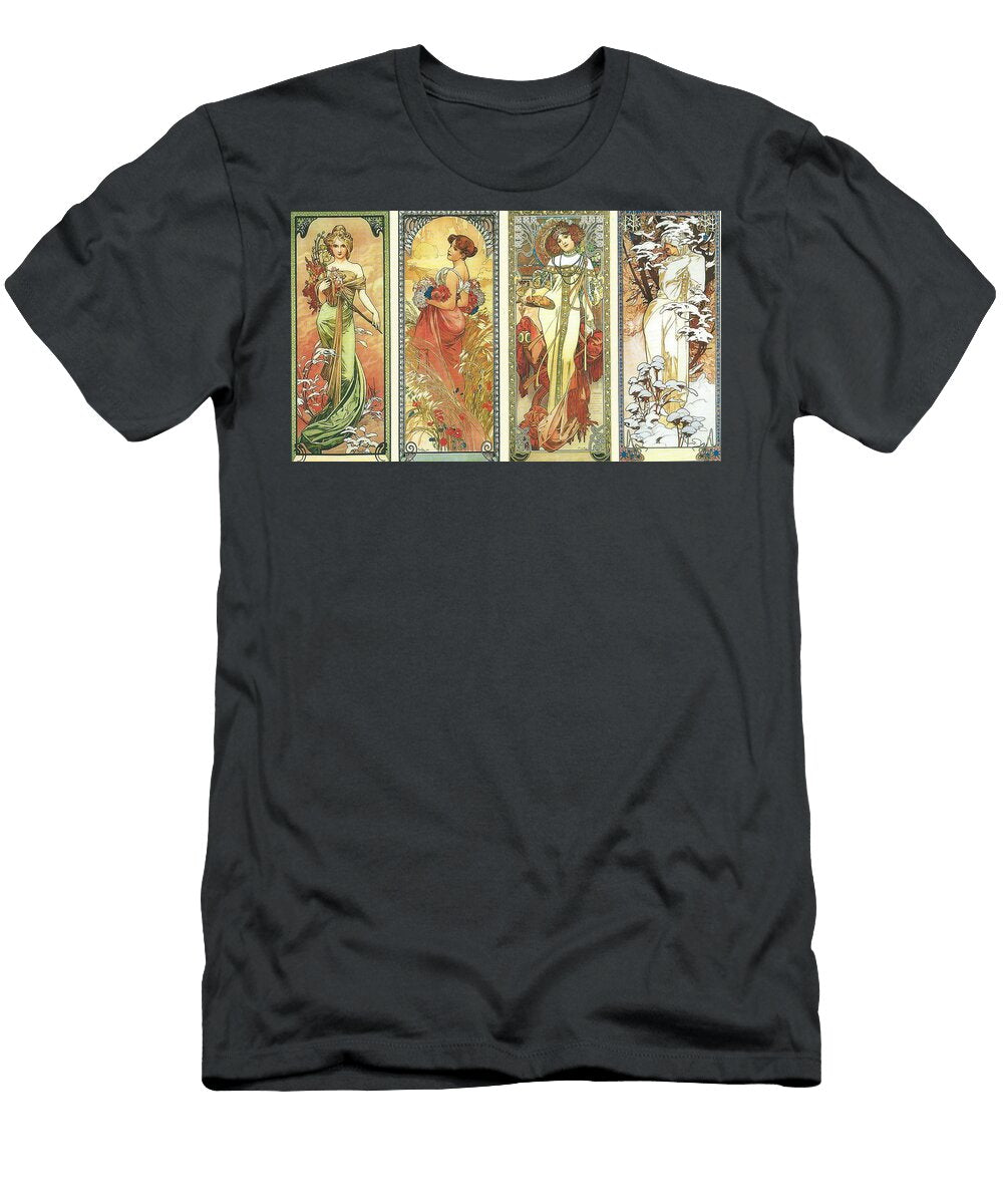 Frau Jugendstil Kunst Art Nouveau 7 Tony Rubino T-Shirt