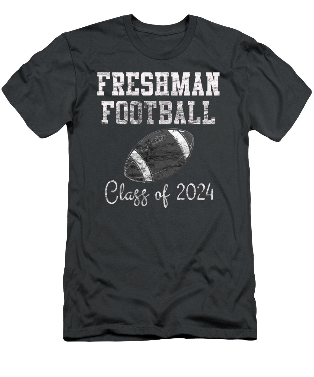 Freshman Football Class of 2024 Vintage Style for Christmas Present Aryaq Evaro T-Shirt