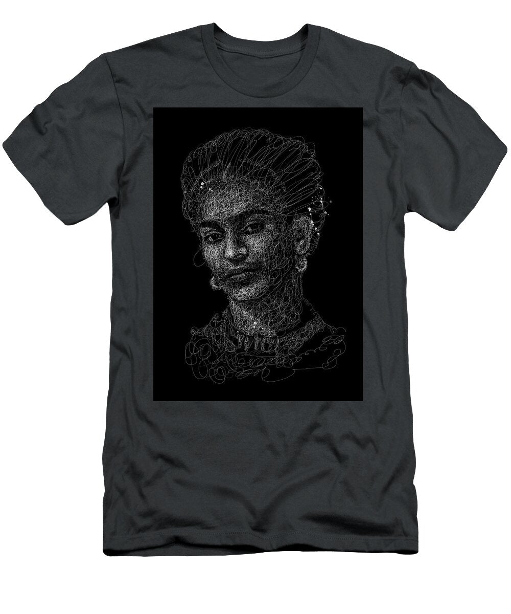 Frida Kahlo Izmo Scribbles T-Shirt