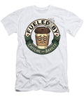 Fueled By Caffeine and Anxiety Joke Art T-Shirt
