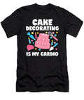 Funny Cake Decorating Is My Cardio Graphic Jacob Hughes T-Shirt