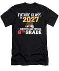 Funny Graduation Future Class of 2027 I Survived 8th Grade Maximus Designs T-Shirt