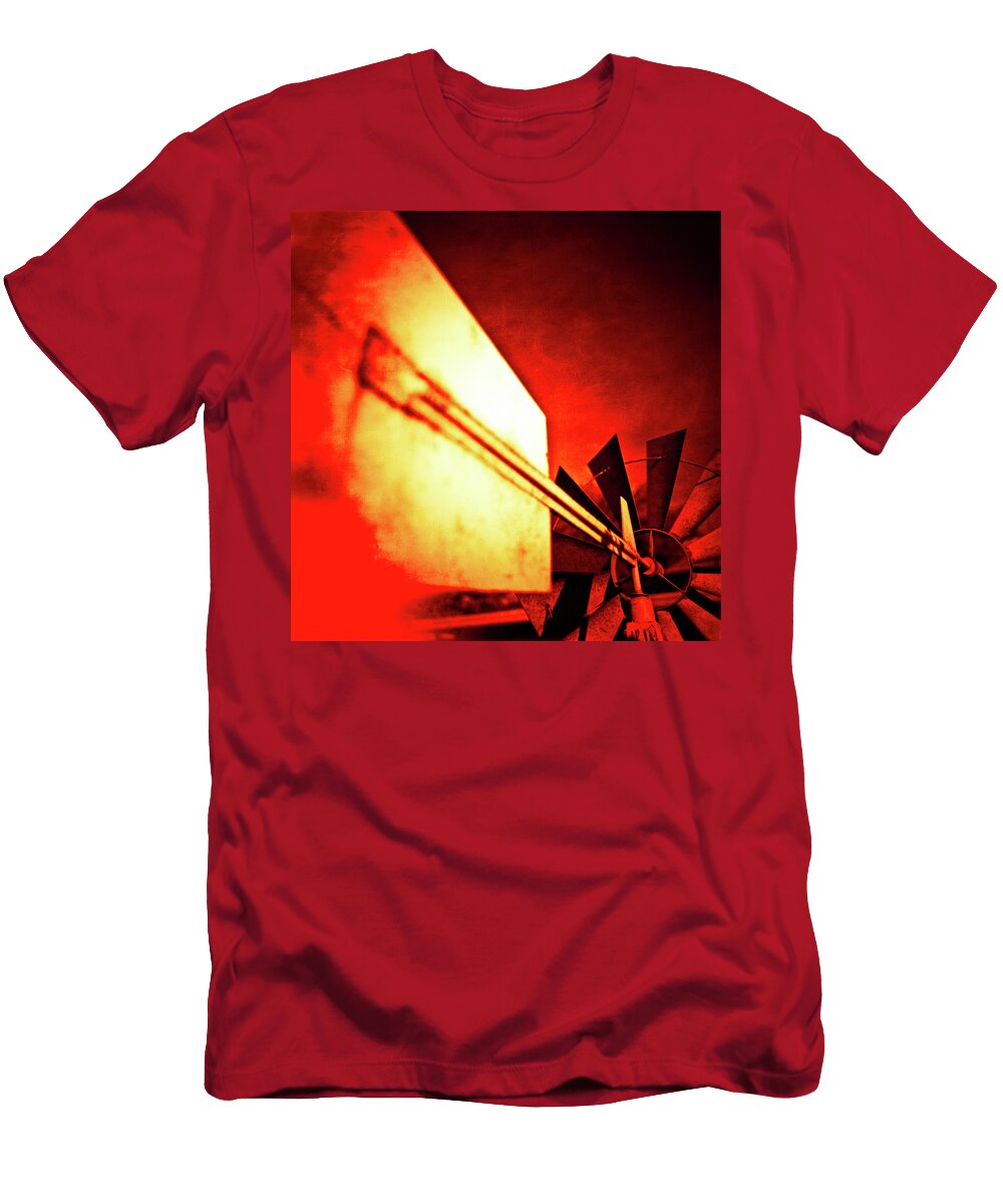 Garden Windmill Vane and Tail Flame Yopedro T-Shirt