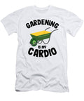 Gardening Is My Cardio Gardener Gift Plant Lovers Lisa Stronzi T-Shirt