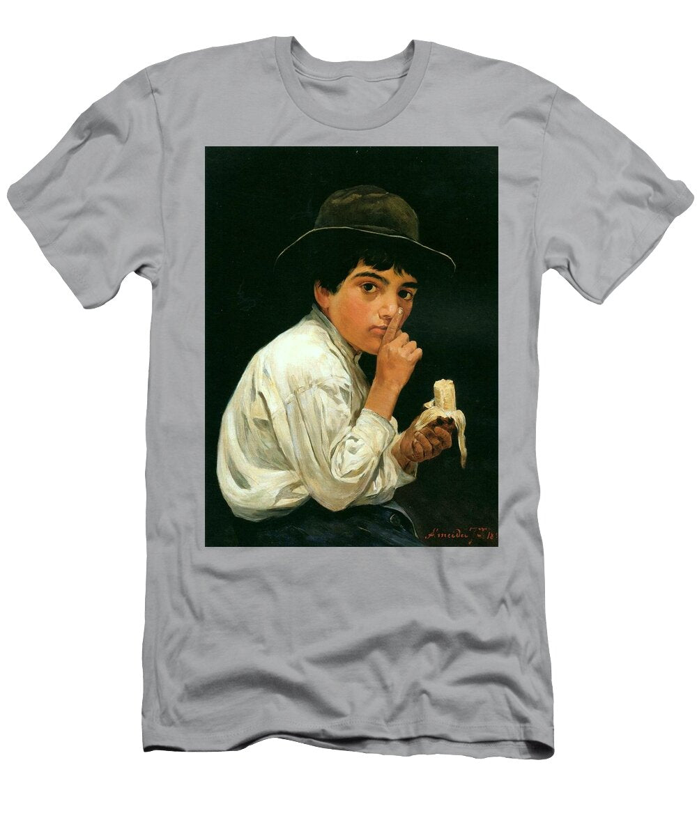 Garoto Com Banana Boy with a Banana Jose Ferraz De Almeida Junior T-Shirt