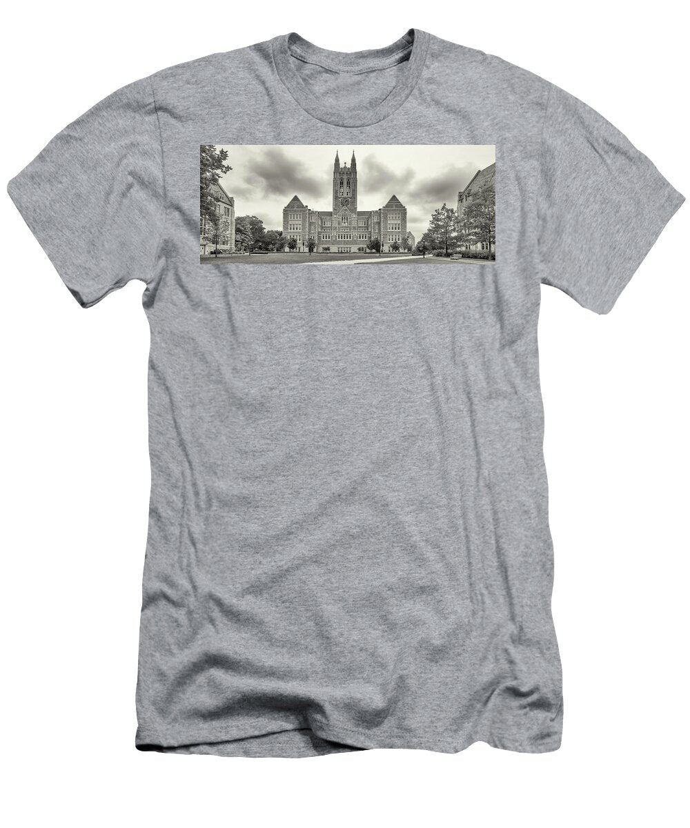 Gasson Hall At Boston College Panoramic Images T-Shirt